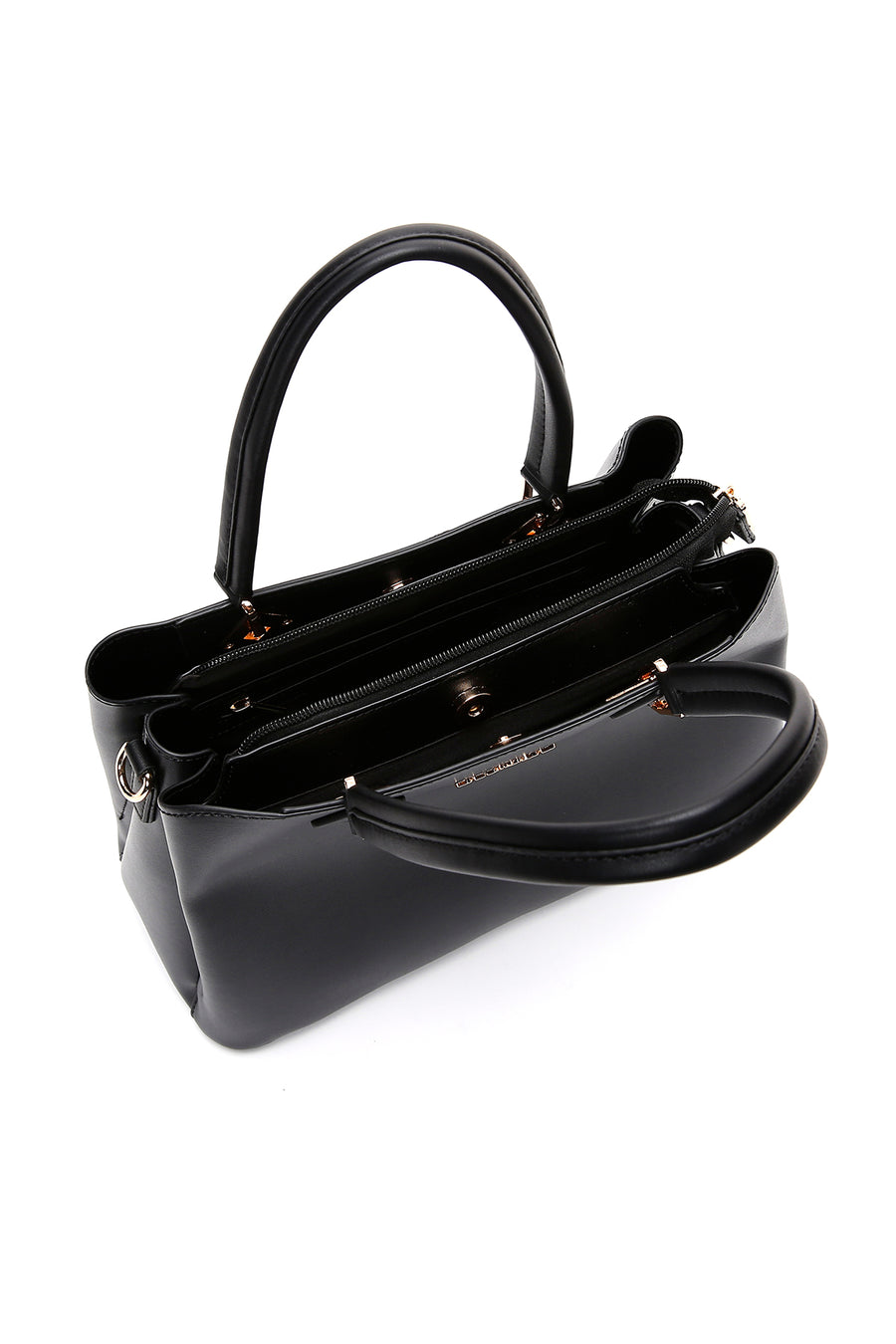 Women's Black Long Strap Shoulder Bag