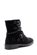 Women's Stone Suede Boots | Derimod