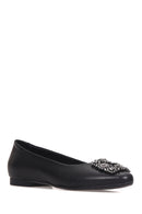 Women's Stone Detailed Ballerinas | Derimod
