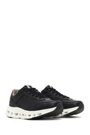 Derimod Studio Men's Black Lace-Up Thick-Soled Sneaker | Derimod