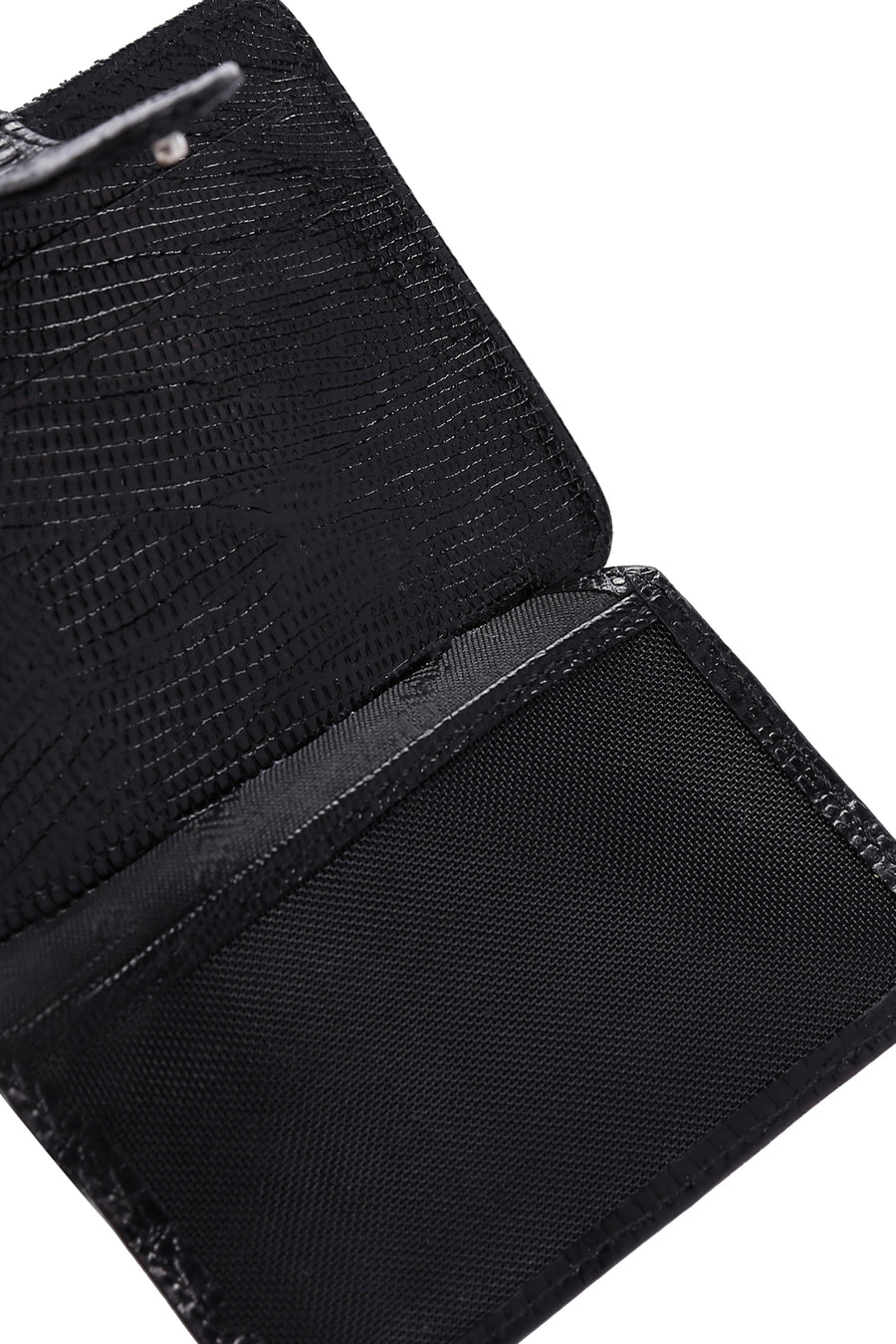 Men's Black Leather Card Holder
