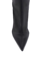 Women's Leather Goblet Heeled Boots | Derimod