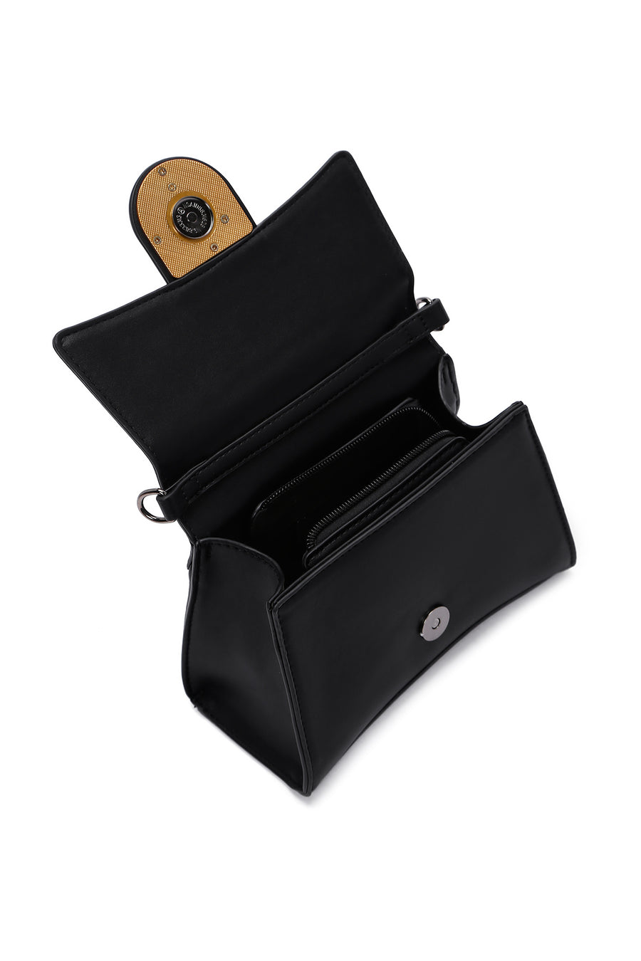 Women's Black Long Strap Handbag