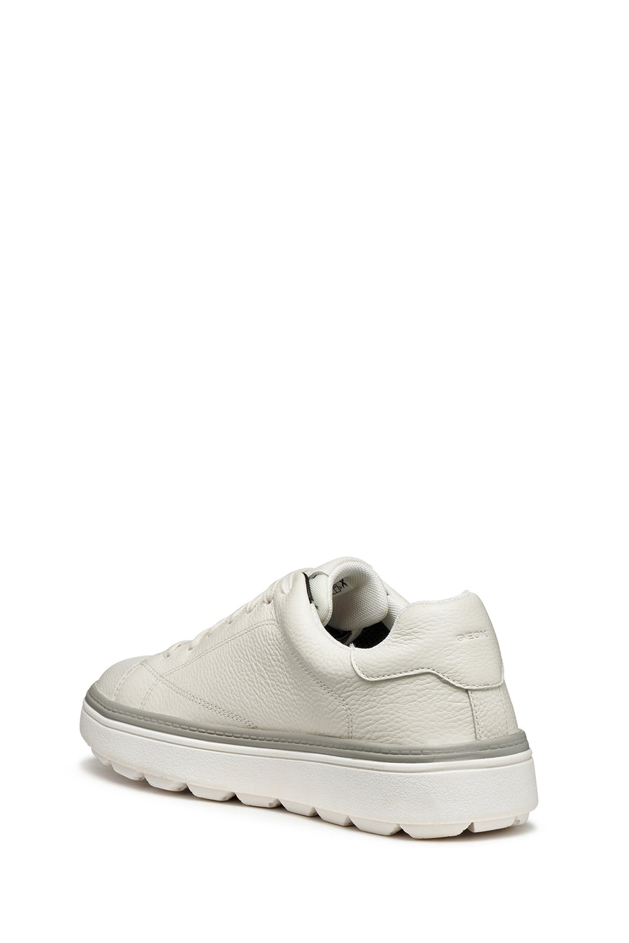 Geox Erkek Beyaz U Spherıca Ecub-1.1 B Abx Bağcıklı Deri Sneaker