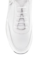 Women's Leather High Sole Sneaker | Derimod