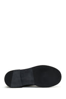Women's Black Leather Chelsea Boots | Derimod