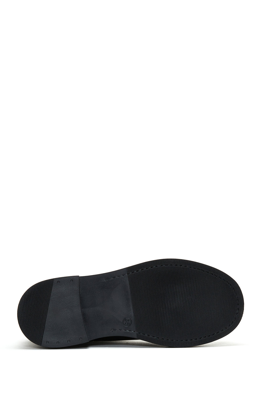 Women's Black Leather Chelsea Boots