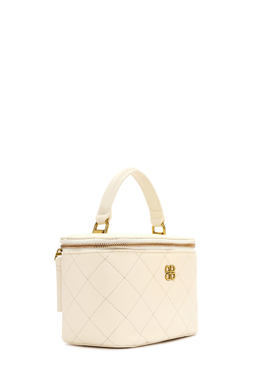 Women's Cream Long Strap Crossbody Bag