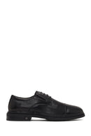 Men's Black Lace-Up Leather Classic Shoe | Derimod