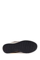 Woman Brown Lace-Up Wedge Sneaker | Derimod