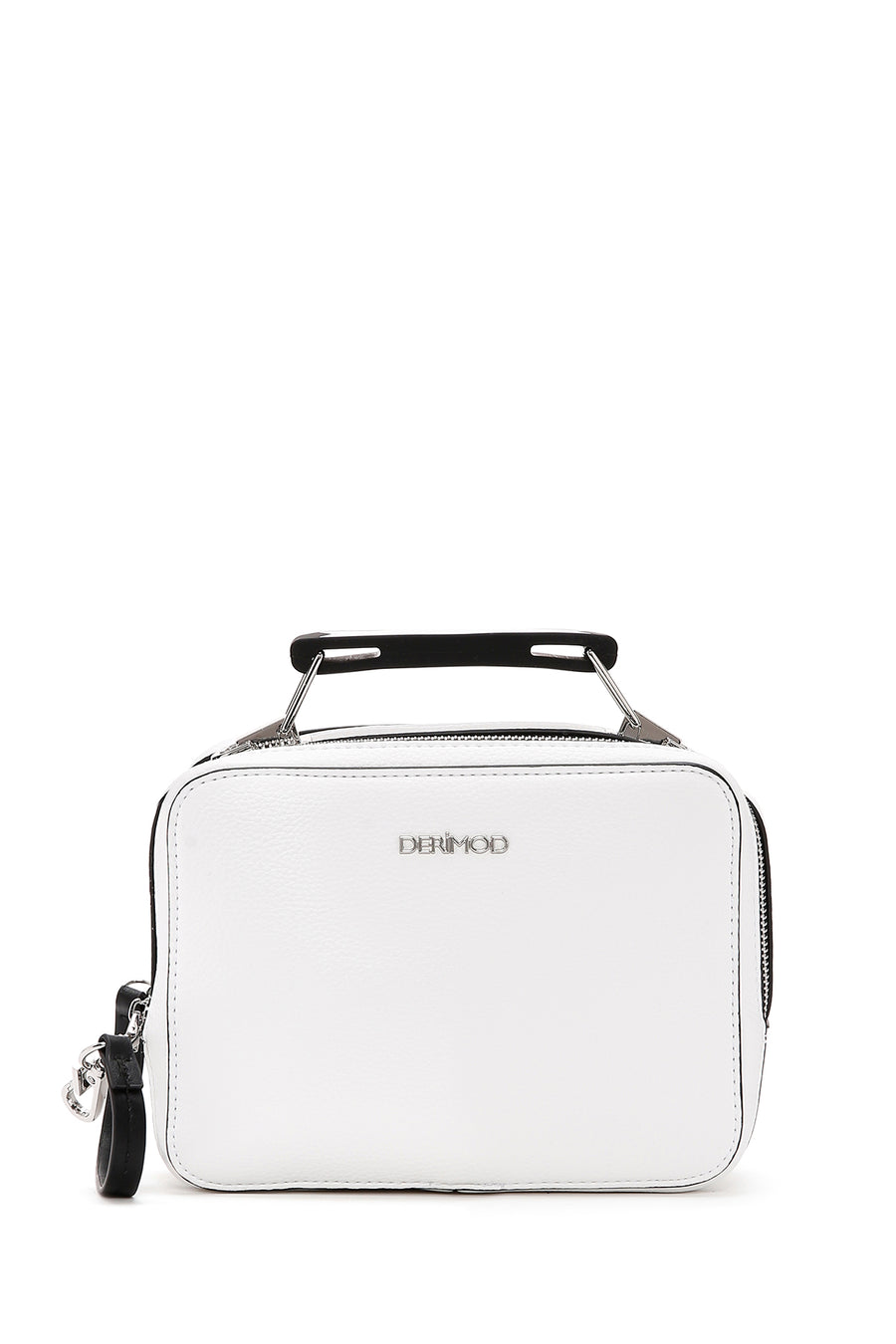 Women's White Long Strap Crossbody Bag