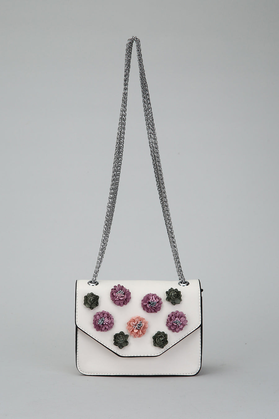 Women's Shoulder Bag with Flower Detail 18SBD264718 | Derimod