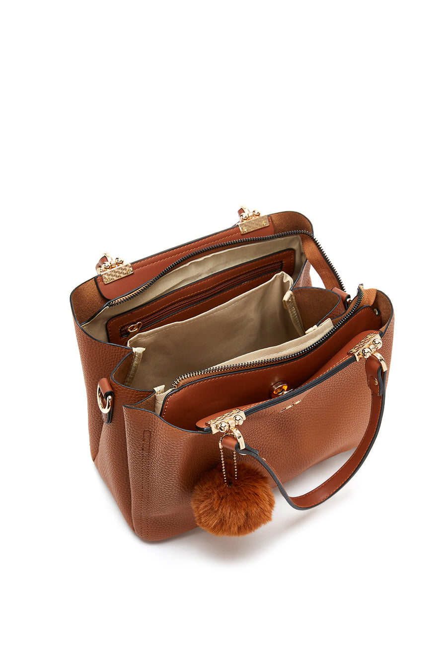 Women's Tan Shoulder Bag