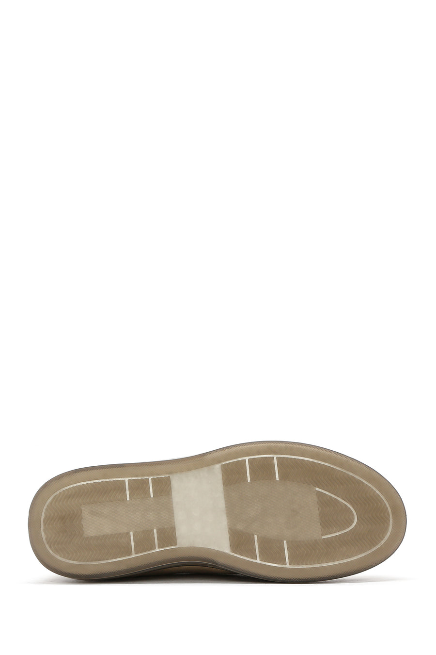 Men's Beige Lace-Up Suede Leather Sneaker