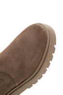 Women's Suede Leather Chelsea Boots | Derimod
