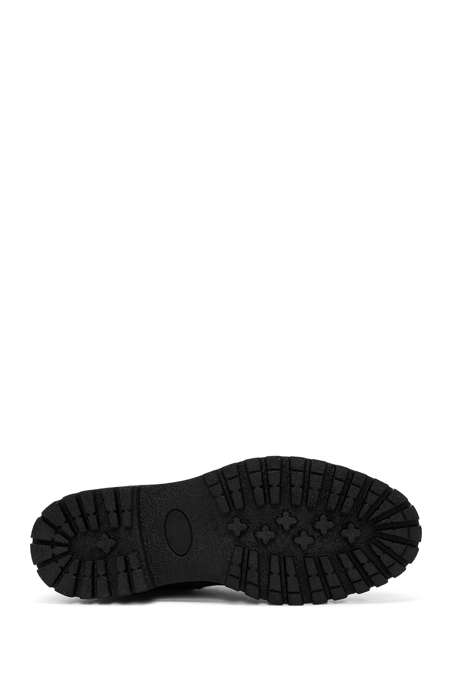 Men's Black Zippered Leather Casual Boots