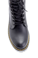 Women's Transparent Sole Patent Leather Boots | Derimod