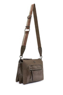 Women's Khaki Long Strap Crossbody Bag | Derimod