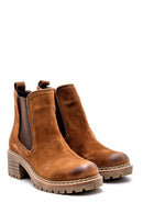 Women's Suede Leather Boots | Derimod
