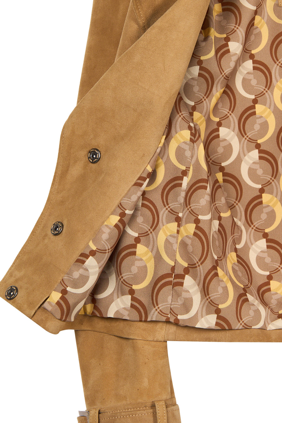 Portofino Woman Camel Suede Leather Jacket