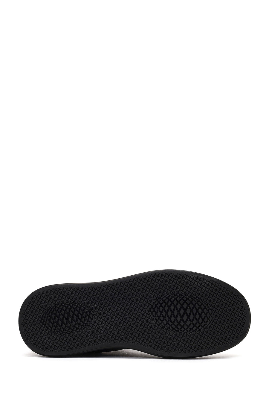 Men's Black Leather Sports Boots