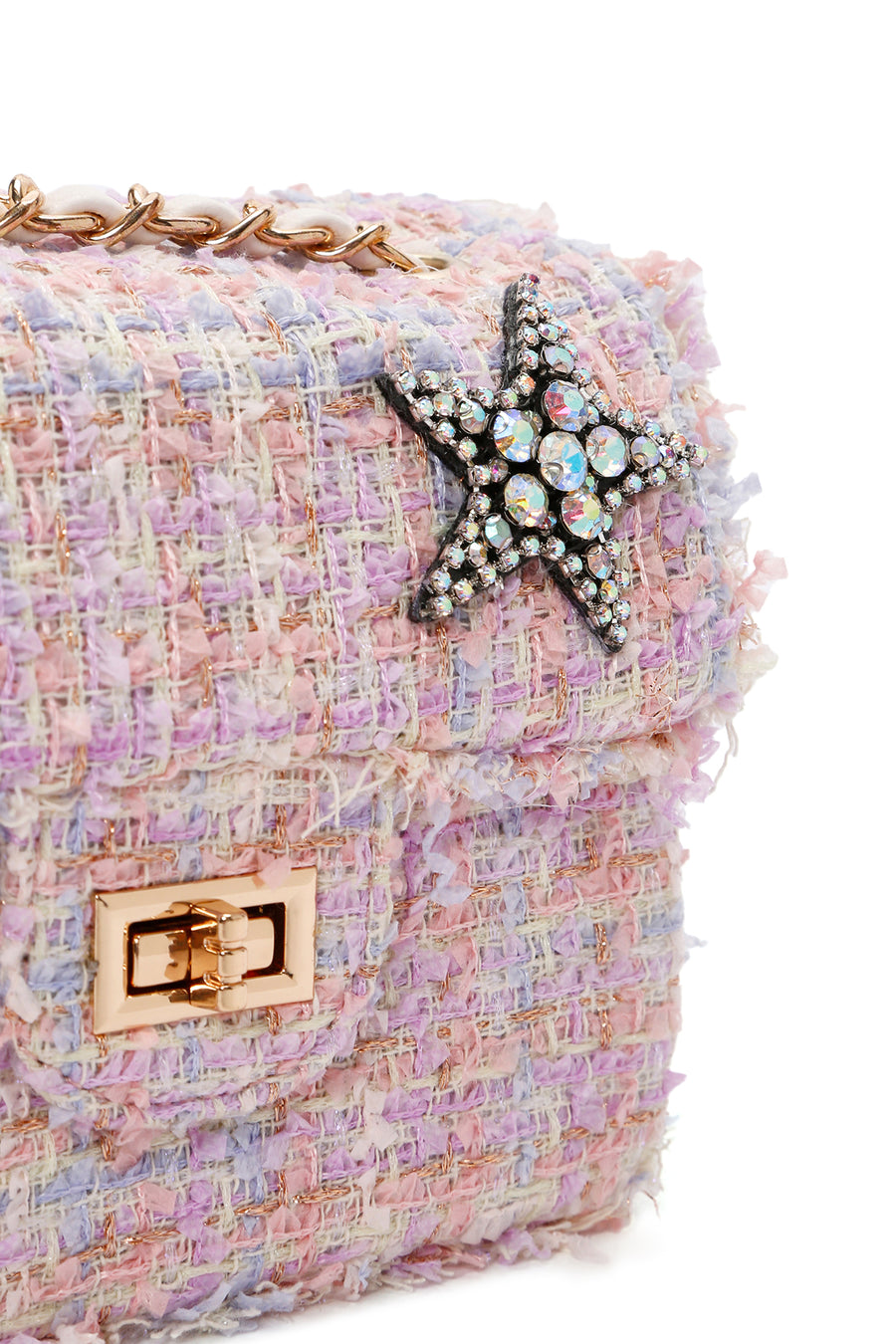 Women's Pink Long Strap Accessory Mini Shoulder Bag