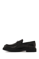 Erkek Siyah Tokalı Deri Casual Loafer | Derimod