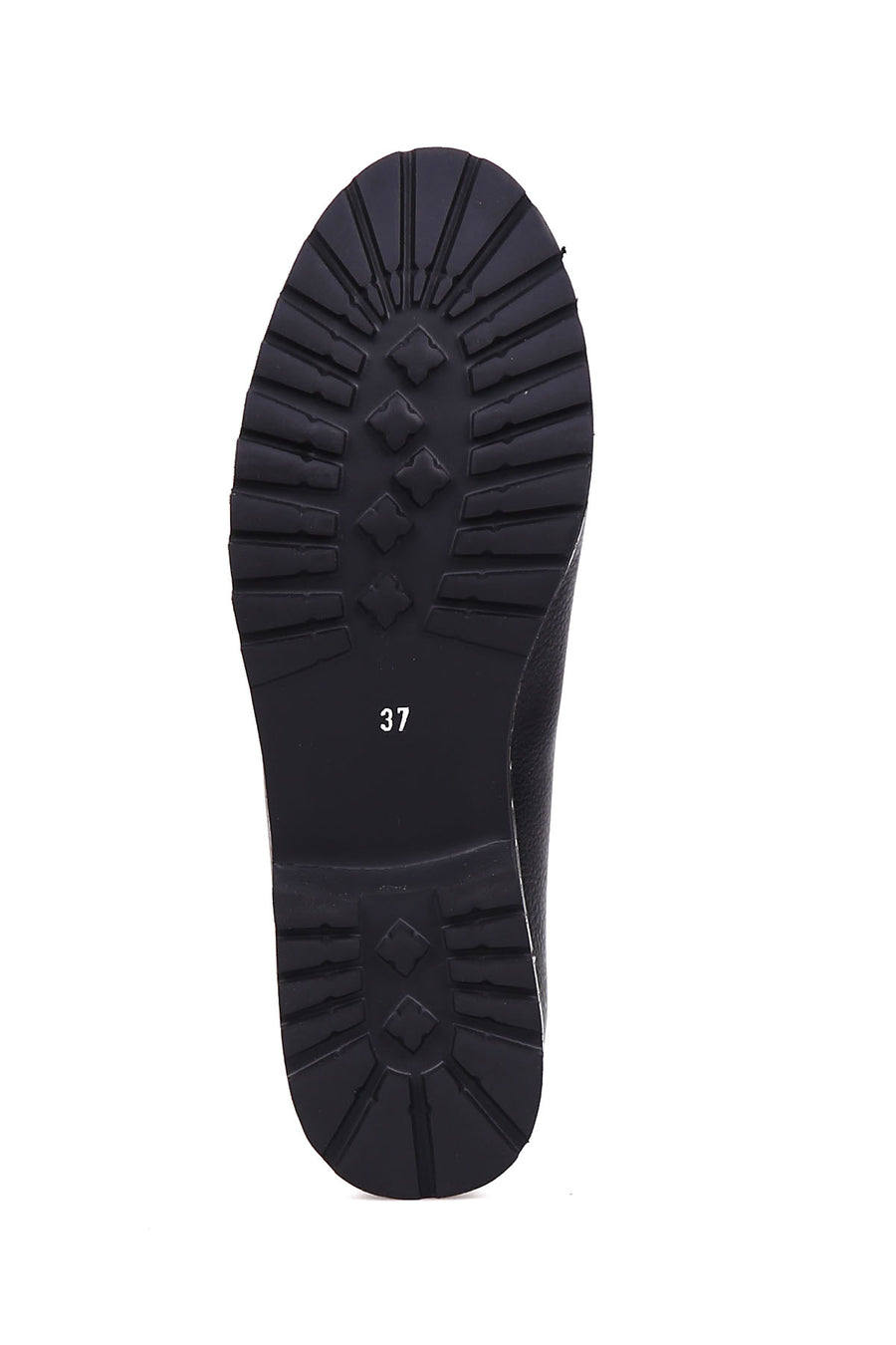 Women's Matte Shoes with Staple Detail