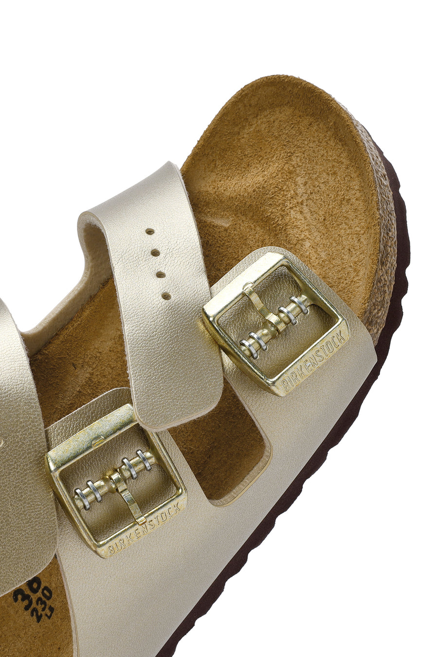 Birkenstock Kadın Altın Arizona Bf Çift Tokalı Terlik