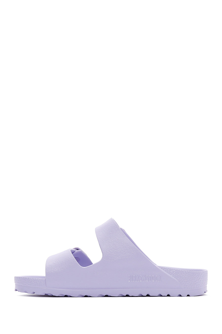 Birkenstock Kadın Mor Deri Çift Tokalı Arizona Eva Düz Terlik