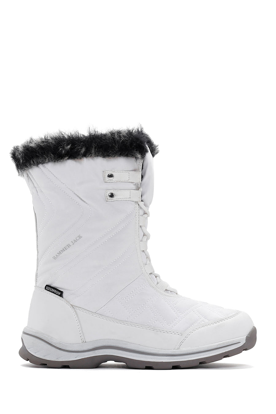 Hammer Jack Women's White Usoa Outdoor Boots 101 20109-G | Derimod