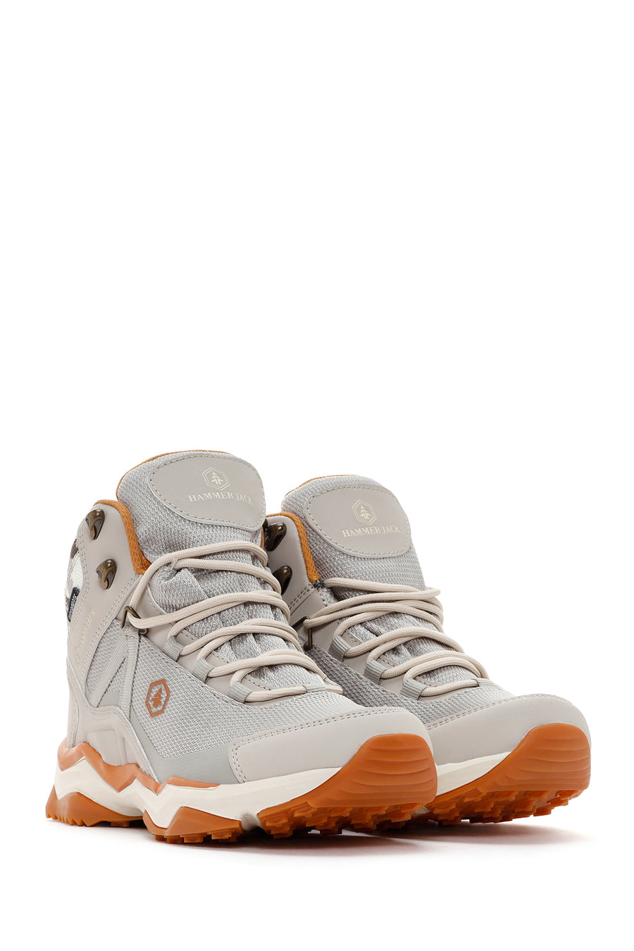 Hammer Jack Women's Light Beige Waldo Leather Boots