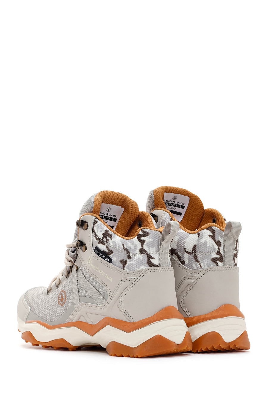 Hammer Jack Women's Light Beige Waldo Leather Boots