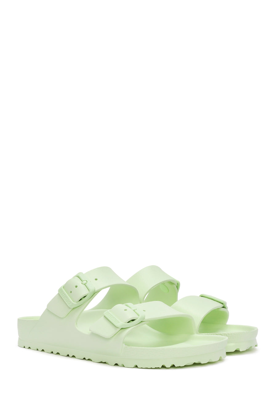 Birkenstock Women's Green Arizona Eva Double Buckle Slippers