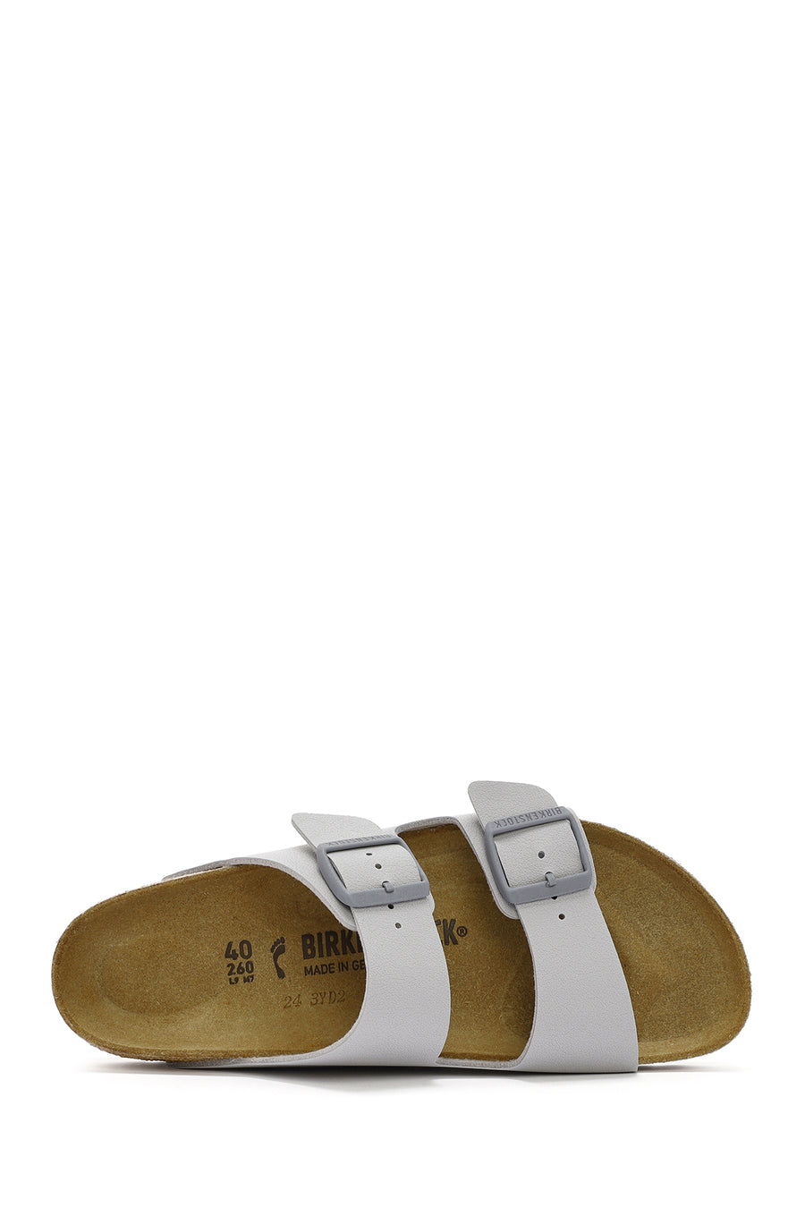 Birkenstock Erkek Bej Arizona Bf Çift Tokalı Terlik