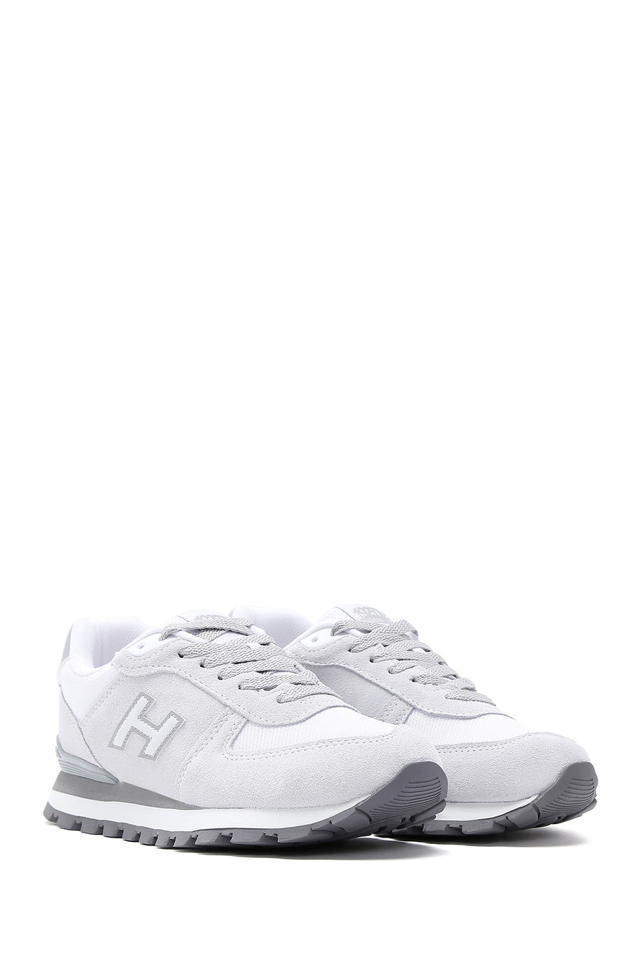 Hammer Jack Women's Gray Nubuck Leather Peru G Sneaker