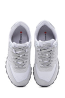 Hammer Jack Women's Gray Nubuck Leather Peru G Sneaker | Derimod