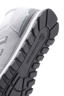 Hammer Jack Women's Gray Nubuck Leather Peru G Sneaker | Derimod