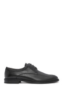 Men's Black Laced Leather Classic Shoes | Derimod