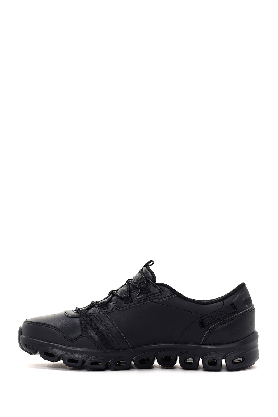 Women's Skechers Black Glide-Step - Upbeat Pace Sneaker