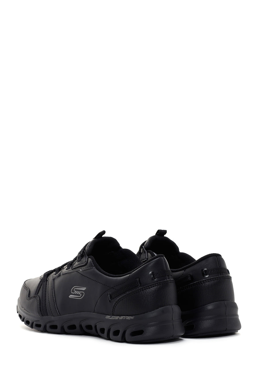 Women's Skechers Black Glide-Step - Upbeat Pace Sneaker