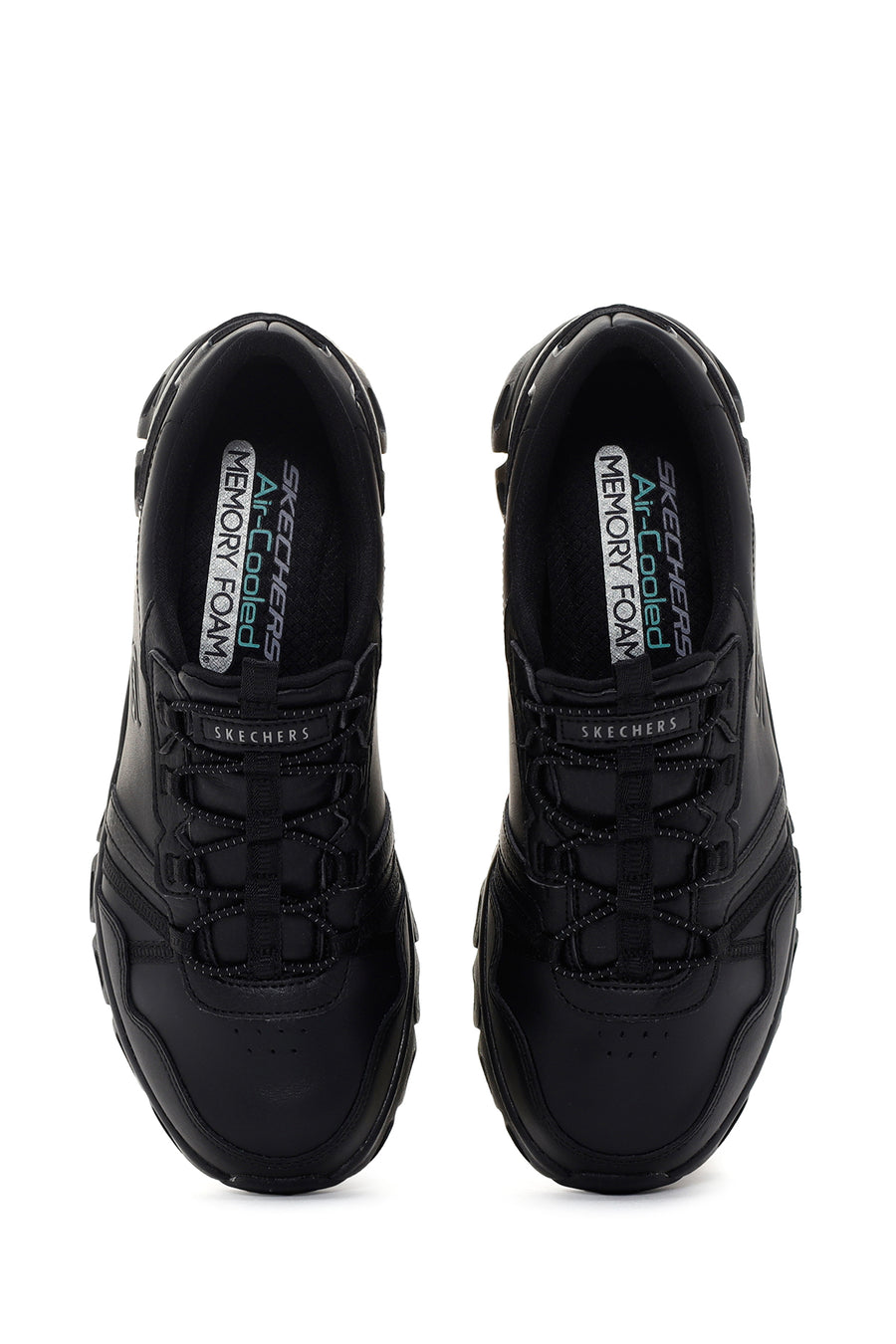 Women's Skechers Black Glide-Step - Upbeat Pace Sneaker