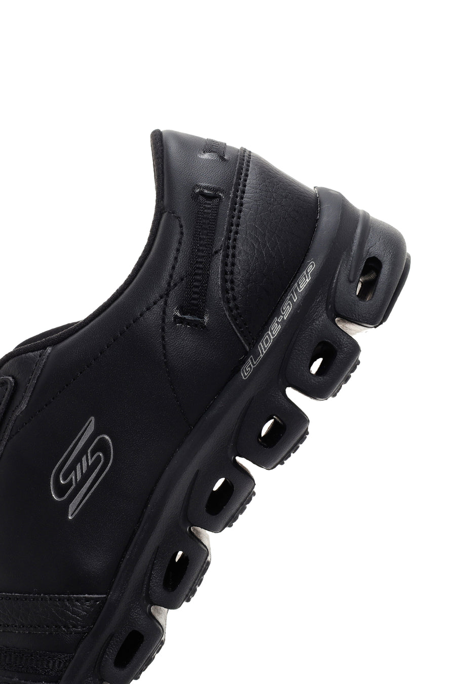 Women's Skechers Black Glide-Step - Upbeat Pace Sneaker