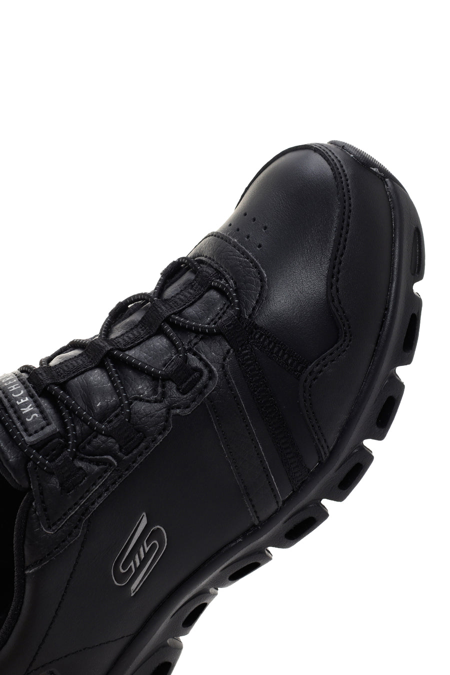 Women's Skechers Black Glide-Step - Upbeat Pace Sneaker