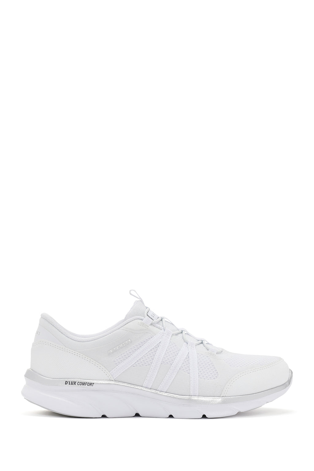 Skechers Kadın Beyaz D'lux Comfort - Surreal Kumaş Sneaker