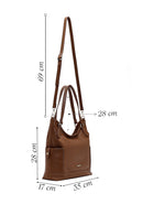 Woman Brown Long-Strap Shoulder Bag | Derimod