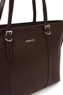 Woman Brown Classic Shoulder Bag | Derimod