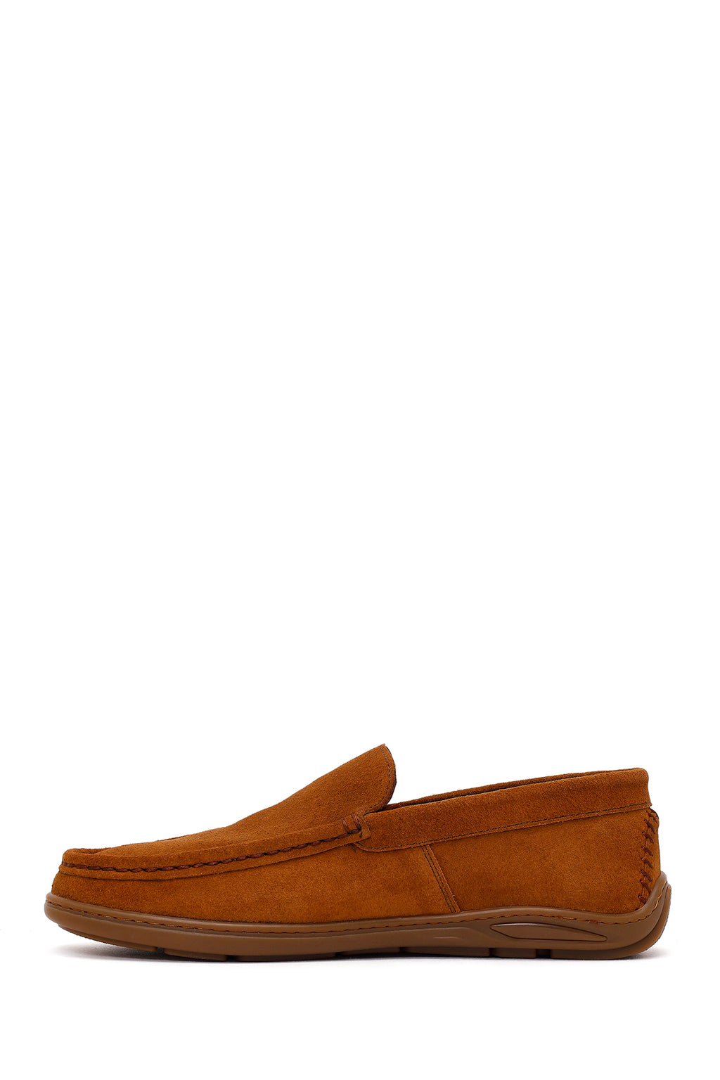 Erkek Taba Süet Deri Casual Loafer