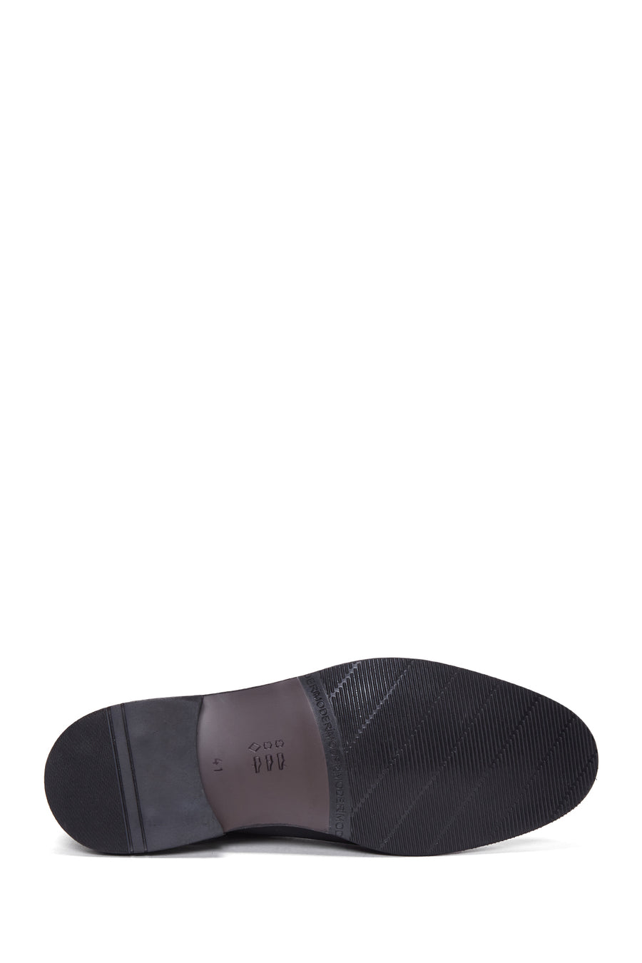 Men's Black Laced Leather Classic Shoes