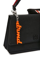 Woman Black Long Strap Classic Shoulder Bag | Derimod